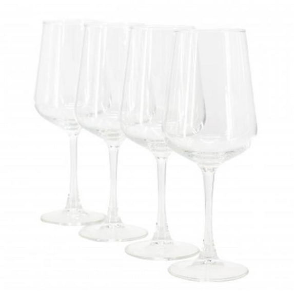 Gibson Home 140480.04 15.4 oz Belinni Classic Wine Glass Set - 4 Piece