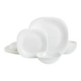 thumbnail image 1 of Gibson Home Break and Chip Resistant Square Dinnerware Set, Serves 6, Opal, 1 of 6