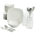 thumbnail image 1 of Gibson Home Everyday 48 Piece Ceramic Kitchen Basics Essentials Combo Set in White, 1 of 14
