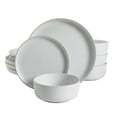 thumbnail interactive-video image 1 of Gibson Home Everyday Essential White Dinnerware Set, 12-Piece Set, 1 of 11