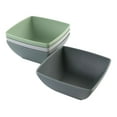 thumbnail image 1 of Gibson Home 124279.04 6 in. Greyson Melamine Bowl Set, Assorted Color - 4 Piece, 1 of 4