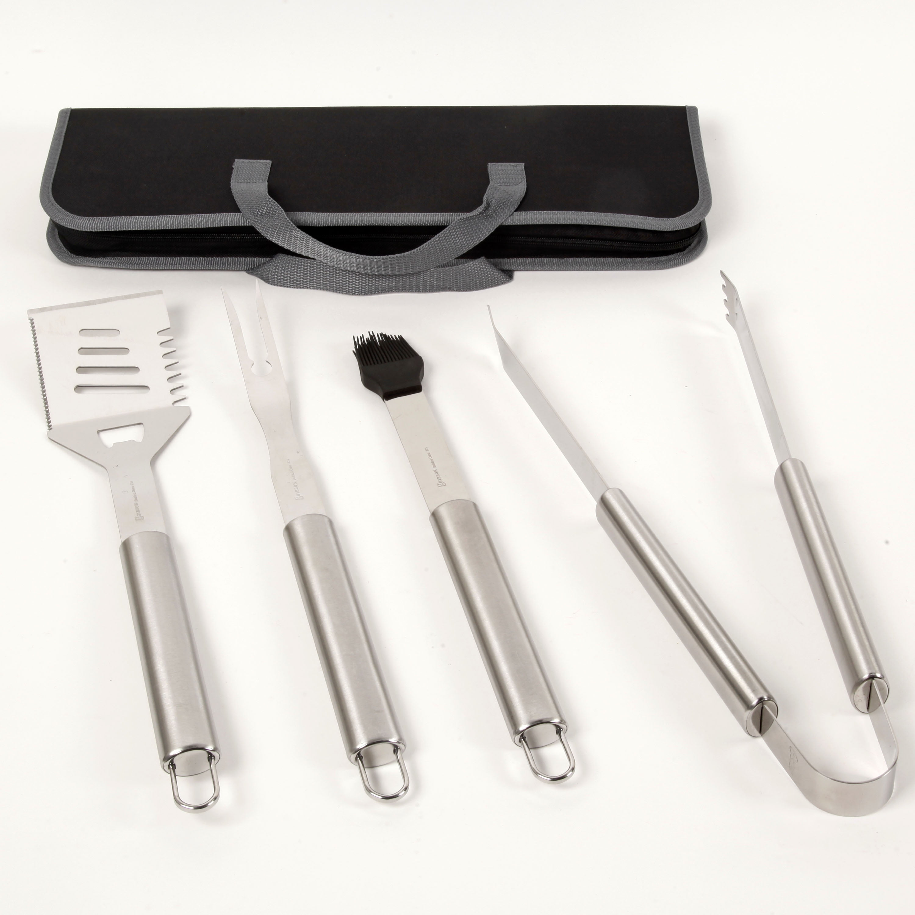 https://i5.walmartimages.com/seo/Gibson-Home-Grill-Basics-Stainless-Steel-Tool-Set-with-Bag-5-Pieces_f977ebbb-cece-45b4-b21e-34a1d9c484a5_1.52da9cb417c907e6575f94da3b4cf8b6.jpeg