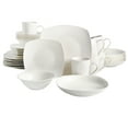 thumbnail image 1 of Gibson Home Liberty Hill 30-Piece Dinnerware Set, White, 1 of 12