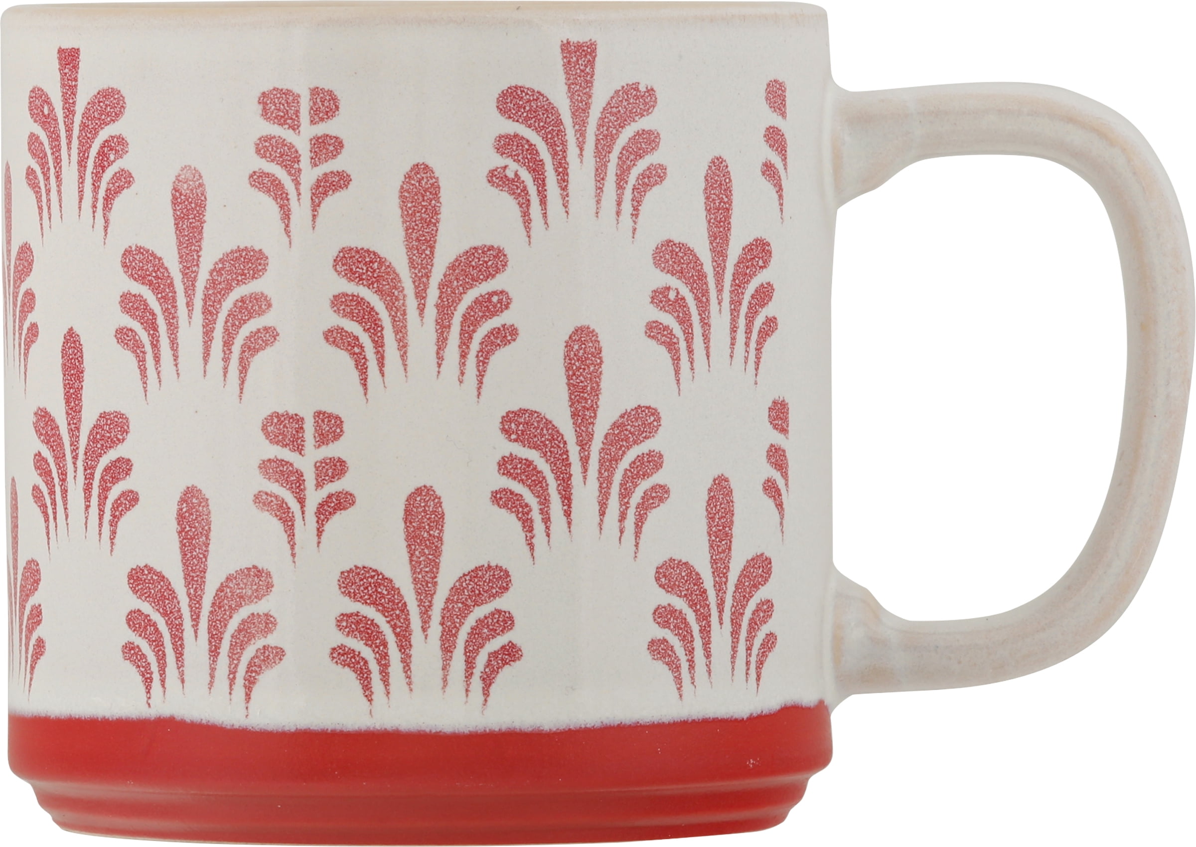 Gibson Home  Morning Mist 4 Piece 18 Ounce Stoneware Mug Set in Assorted Colors