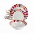 thumbnail image 1 of Gibson Home Orleans 12 Piece Ceramic Dinnerware Set, 1 of 6