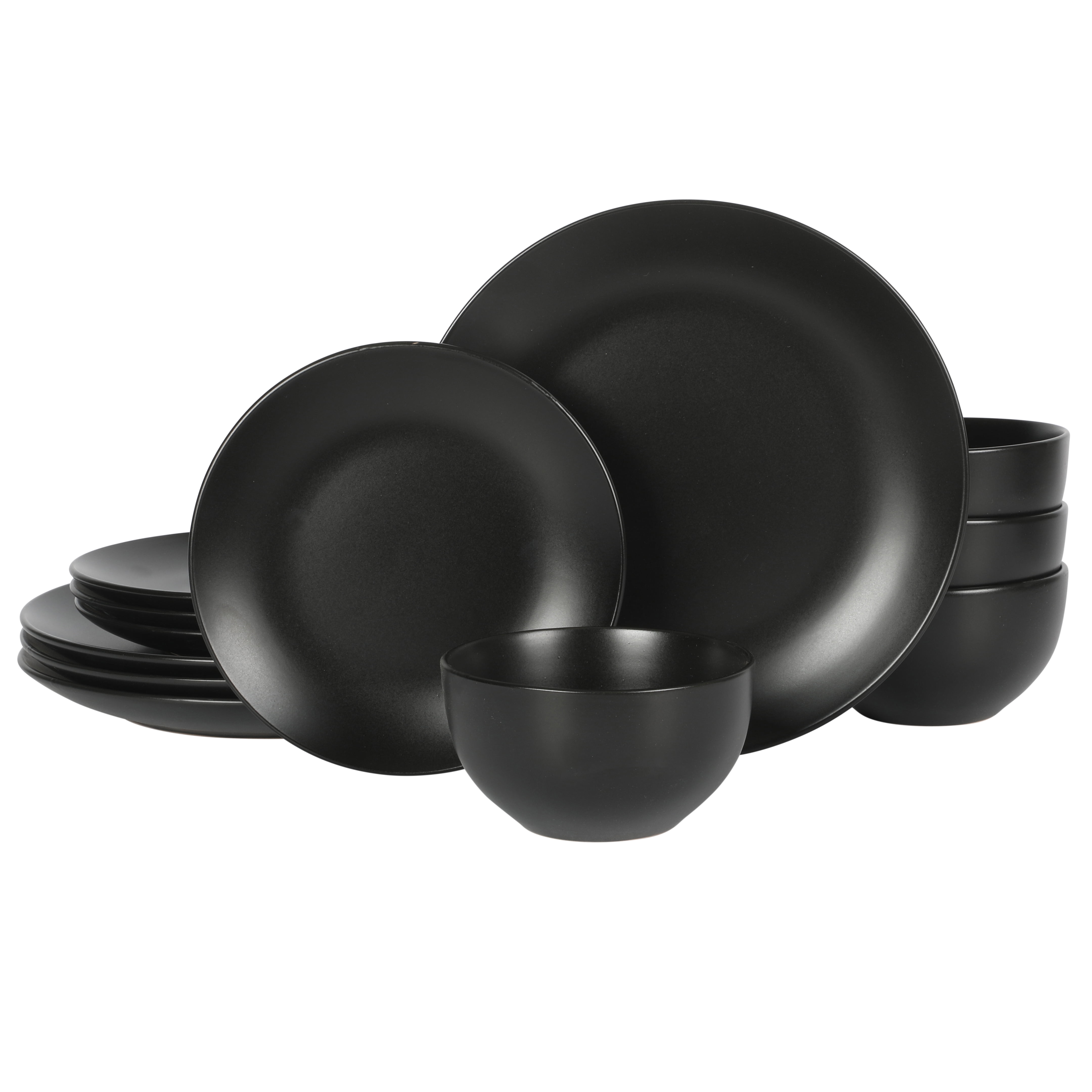 Black dinnerware top