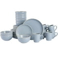 thumbnail image 1 of Gibson Home Rockaway 32 Piece Dinnerware Set - Blue, 1 of 6