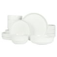 thumbnail image 1 of Gibson Home Rothenberg 16-Piece White Fine Ceramic Dinnerware Set, 1 of 11
