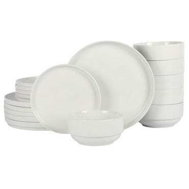Gibson Elite Everson Complete 12 Piece Elegant Stoneware Dinnerware Set ...