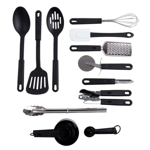 Gibson Home 128641.20 Total Kitchen Tool & Gadget Prep N Serve Combo Set - 20 Piece