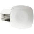 thumbnail image 1 of Gibson Home Zen Buffet 8-Piece Dinner Plate Set - White, 1 of 6