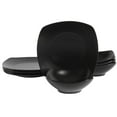 thumbnail image 1 of Gibson Home Zen Buffet Matte Porcelain 8 Piece Dinnerware Set - Black, 1 of 6