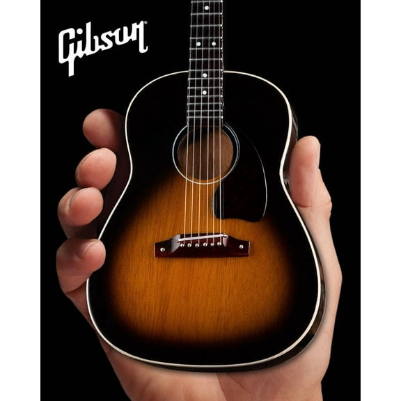 Axe Heaven Gibson J-45 Vintage Sunburst Mini Acoustic Guitar Replica Collectible GG-630