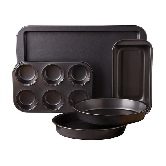 Gibson Kitchen Bake 5 piece Bakeware Set