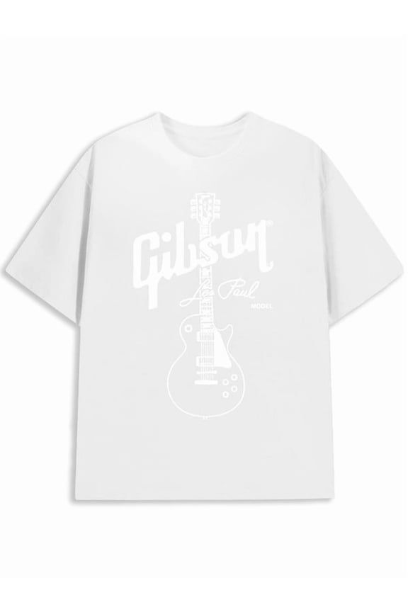 Gibson Les Paul Guitar Cotton T-shirt H121100