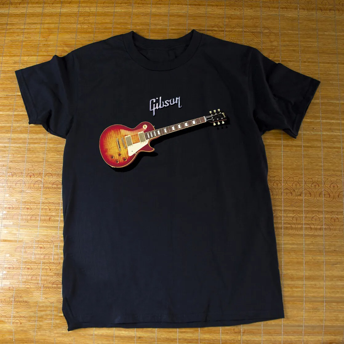 Gibson Les Paul Tシャツ XL Gibson Accessories Les Paul Tee - Dark Olive, X-Large