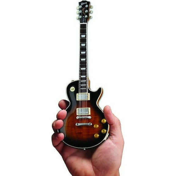 Axe Heaven Gibson Les Paul Traditional Tobacco Burst Mini Guitar Replica