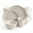 thumbnail image 1 of Gibson MollyAnne 16 Piece Dinnerware Set in Cream with Complete Setting for 4, 1 of 4