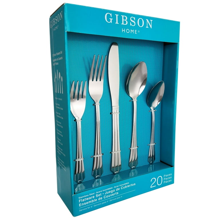 Gibson Montiero 20-Piece Flatware Set - Walmart.com