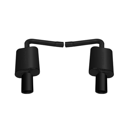 Gibson Performance Black Elite Axle Back Dual Exhaust System, Stainless Fits select: 2011-2018 FORD EXPLORER