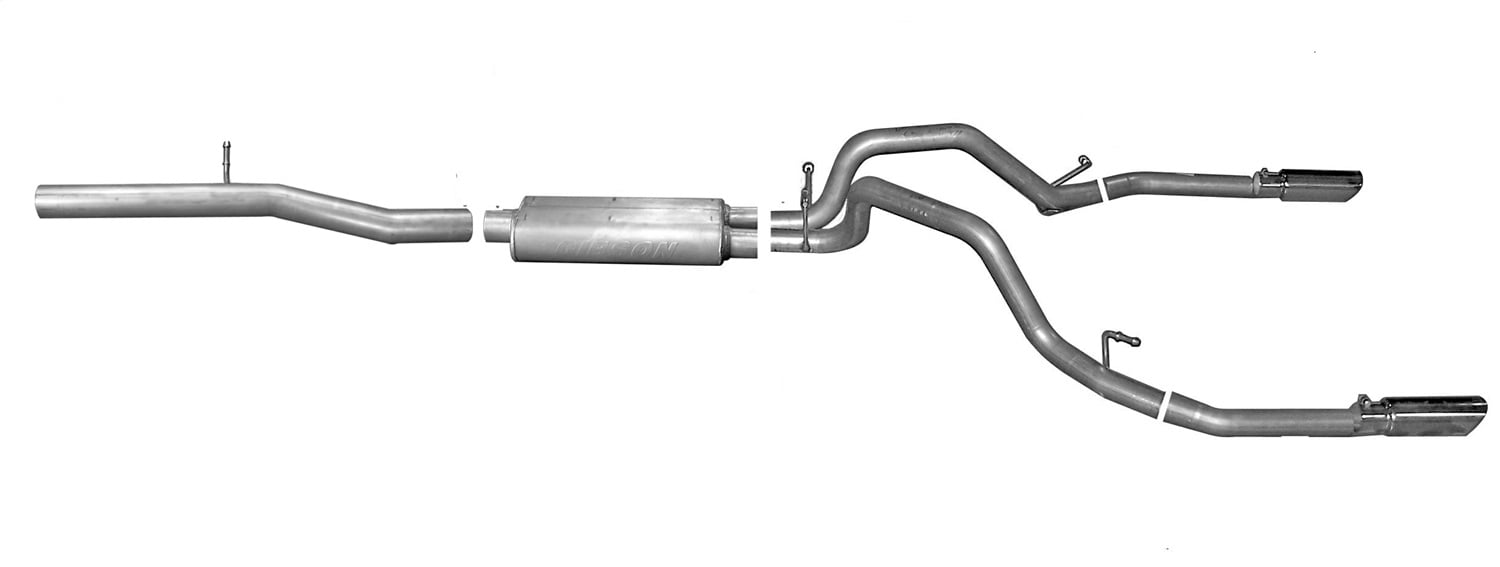 Gibson Performance Cat-Back Dual Split Exhaust System Automotive Specialty Parts