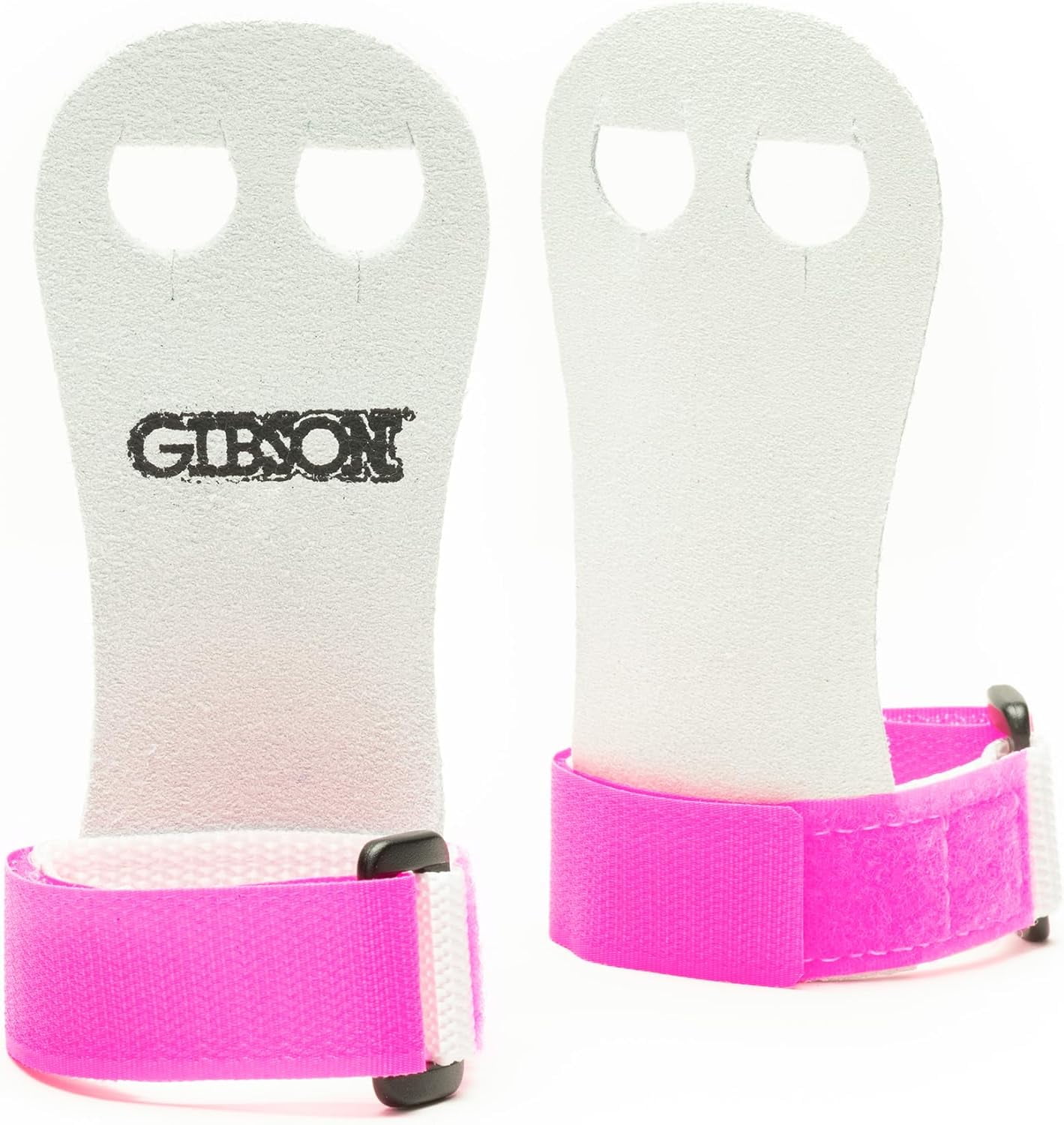 Gibson Rainbow Gymnastics Hand Grips, MADE IN USA Medium Pink