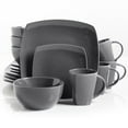thumbnail image 1 of Gibson Soho Lounge 16-pc. Square Dinnerware Set, 1 of 2