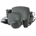 thumbnail image 1 of Gibson Soho Lounge Square 16-Piece Dinnerware Set - Eclipse, 1 of 6