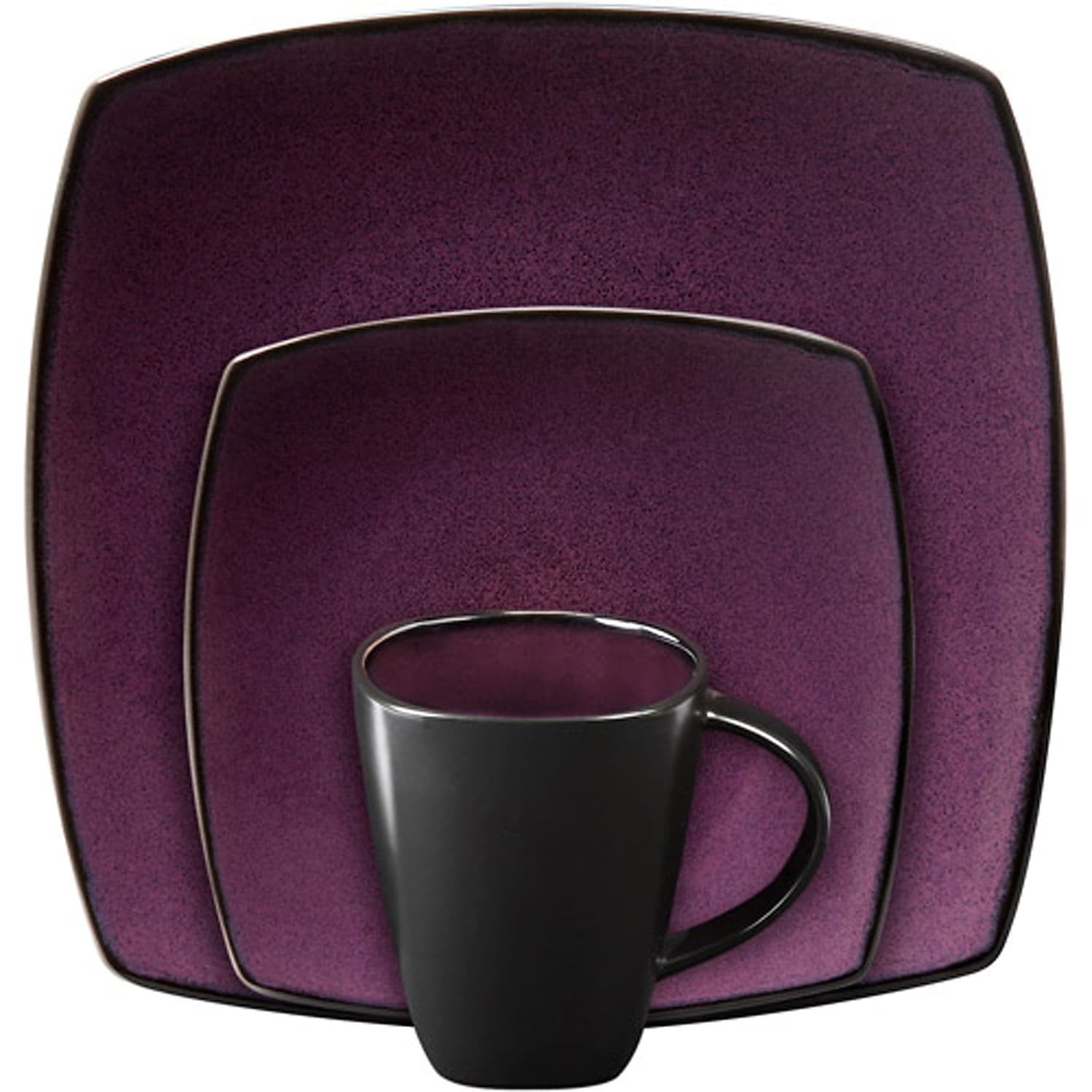 Gibson Soho Lounge 16-piece Square Dinnerware Set Ubuy