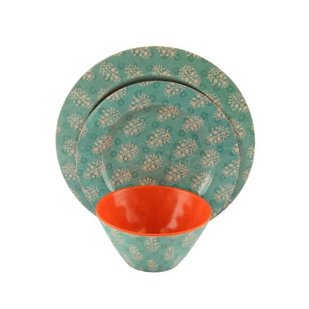 Gibson Solina 12 Pc. Melamine Dinnerware Set