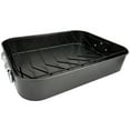 thumbnail image 1 of Gibson Top Roast 16" X 12" X 3" Roaster W/Metal Rack, 1 of 5