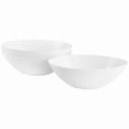thumbnail image 1 of Gibson  Ultra Patio 4 Piece Tempered Opal Glass Cereal Bowl Set White - 7 in, 1 of 5