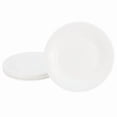 thumbnail image 1 of Gibson 142395.01 7 in. Ultra Shadow Opal Glass Dessert Plate Set, White - 6 Piece, 1 of 1