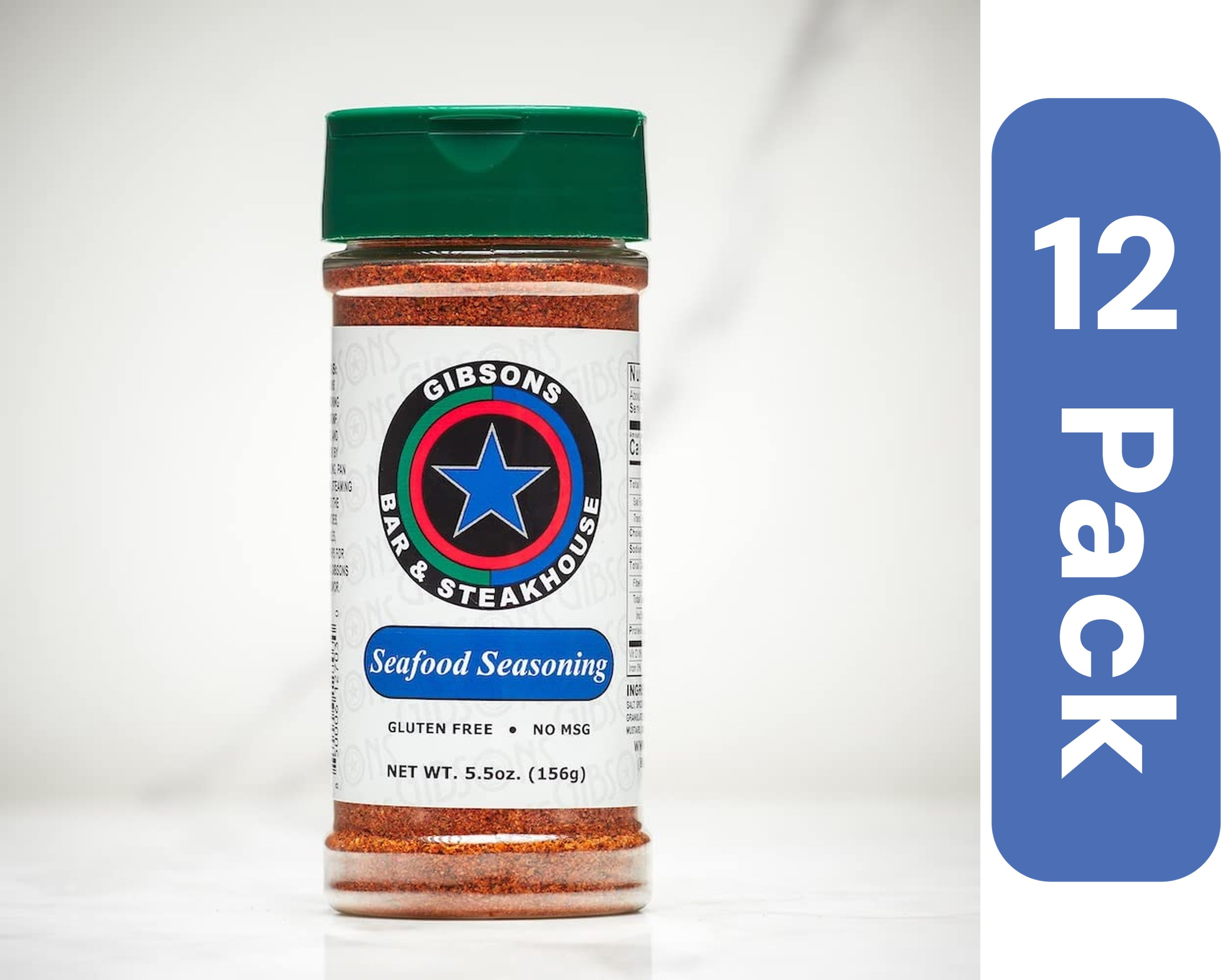 Gibson's Steakhouse BBQ Seafood Seasoning oz (Pack Of 12