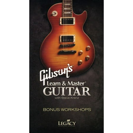 Gibson's Learn & Master Guitar Bonus Workshops Instructional DVDs