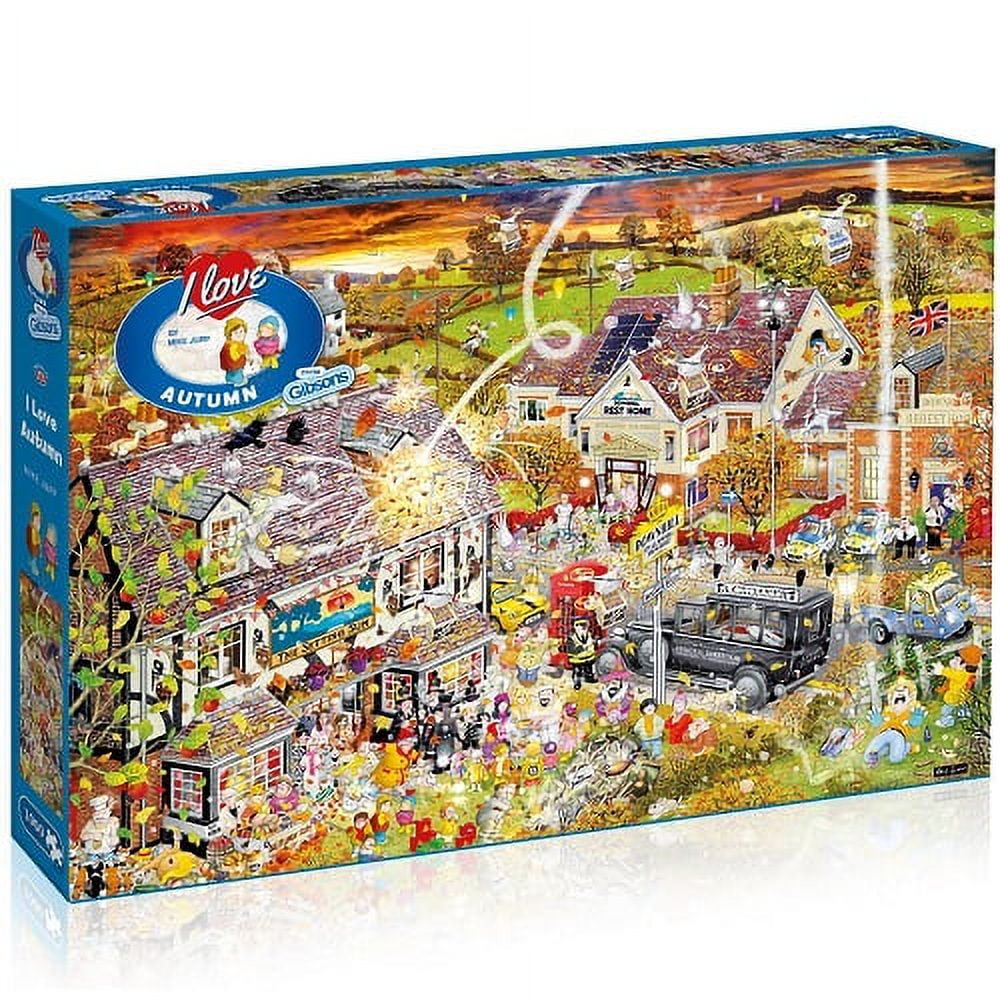 Gibsonsギブソンズ パズル1000ピースI love AUTUMN Gibsons Puzzle: 1000 I Love Autumn - Walmart.com