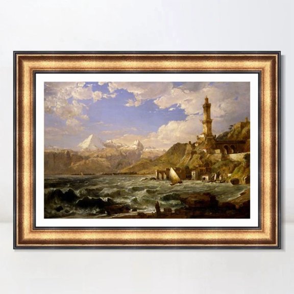 Giclee Print Series#56 By Albert Bierstadt Wall Art Home Decor Art Home Decor Vintage Gift Living Room Dercor Wall Art Birthday Gift