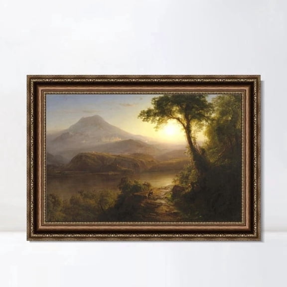 Giclee Print Tropical Scenery By Frederic Edwin Church Home Decor Art Home Decor Office Wall Art