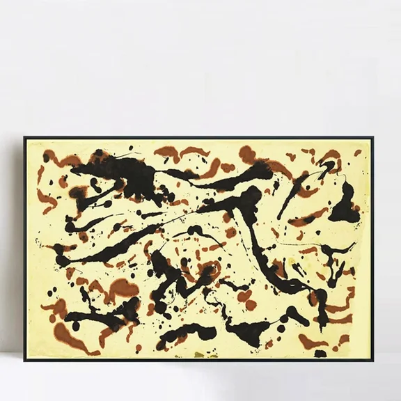 Giclee Print Wall Art Untitled (5) By Jackson Pollock Home Decorations Art