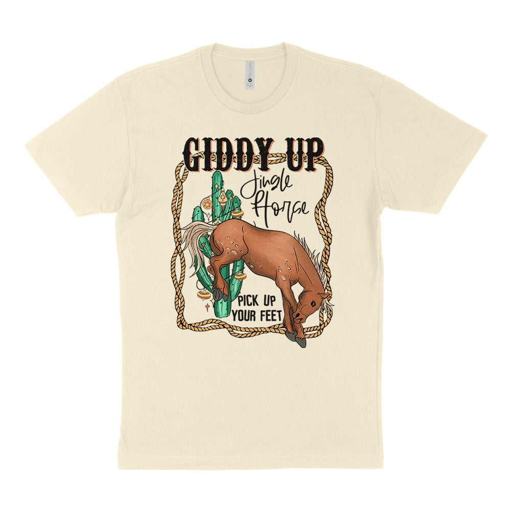 Giddy Up Jingle Horse Tee