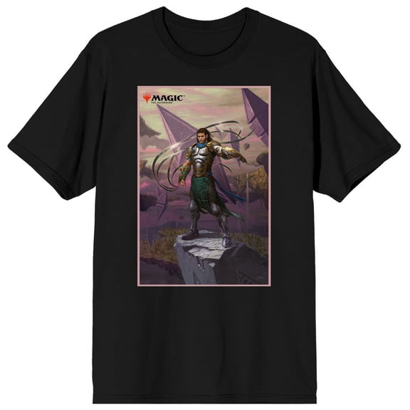 Gideon Jura Men's Black Graphic T-Shirt-M