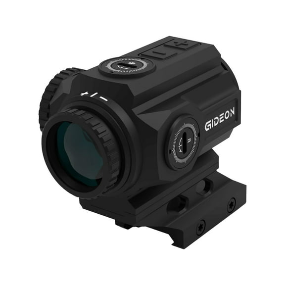 Gideon Optics Advocate Micro Prism Scope, Red, Black