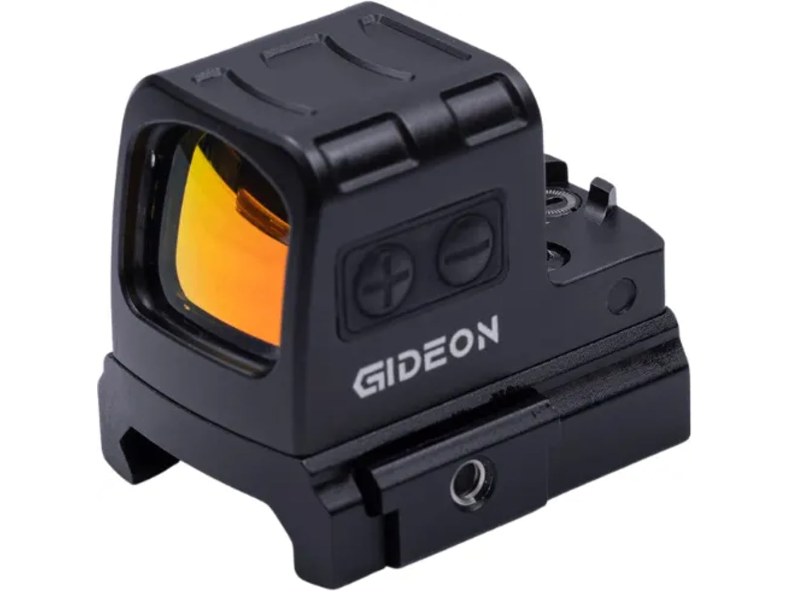 Gideon Optics Valor Mini Micro 1x 20.5x16mm Reflex Red Dot Sight, 3 MOA Dot Reticle, Black
