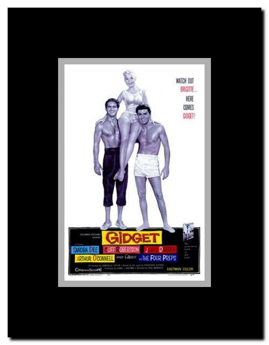 Gidget Framed Movie Poster