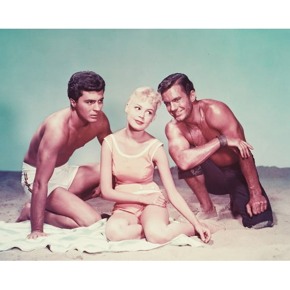 Gidget Sandra Dee James Darren Cliff Robertson 24x36 Classic Hollywood Poster