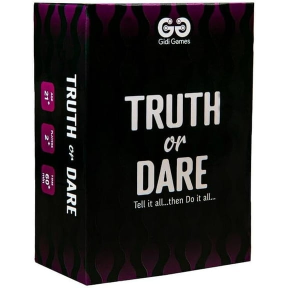 Gidi Games Truth or Dare Adult Card Game for Parties and Fun Gatherings