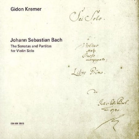 Gidon Kremer - Sonatas & Partitas for Violin Solo - Classical - CD