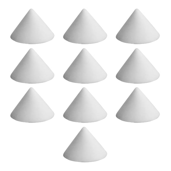 Gieenan 10/50/100Pcs Ceramic Nails 15mm Clay Pottery Support Pin For Pottery Crafting Ceramic Glazing Accessories