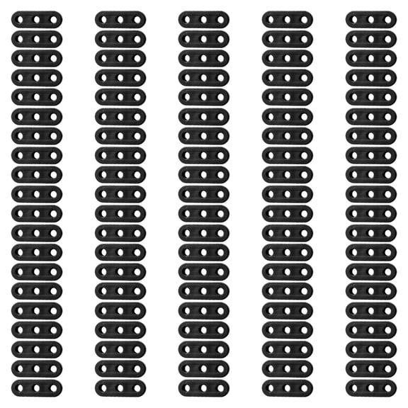 Gieenan 100Pcs Professional Tent Guy Line Lock Adjuster Rope Tensioner Enduring