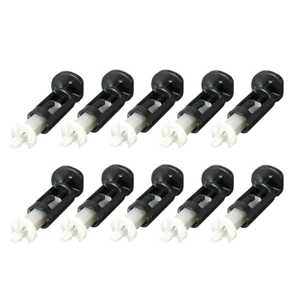 Gieenan 10P For CPU Heatsink Mount Pin Plastic Push Screw Cooler Cooling Fan Fastener Mounting Clip for Intel Socket Accessories